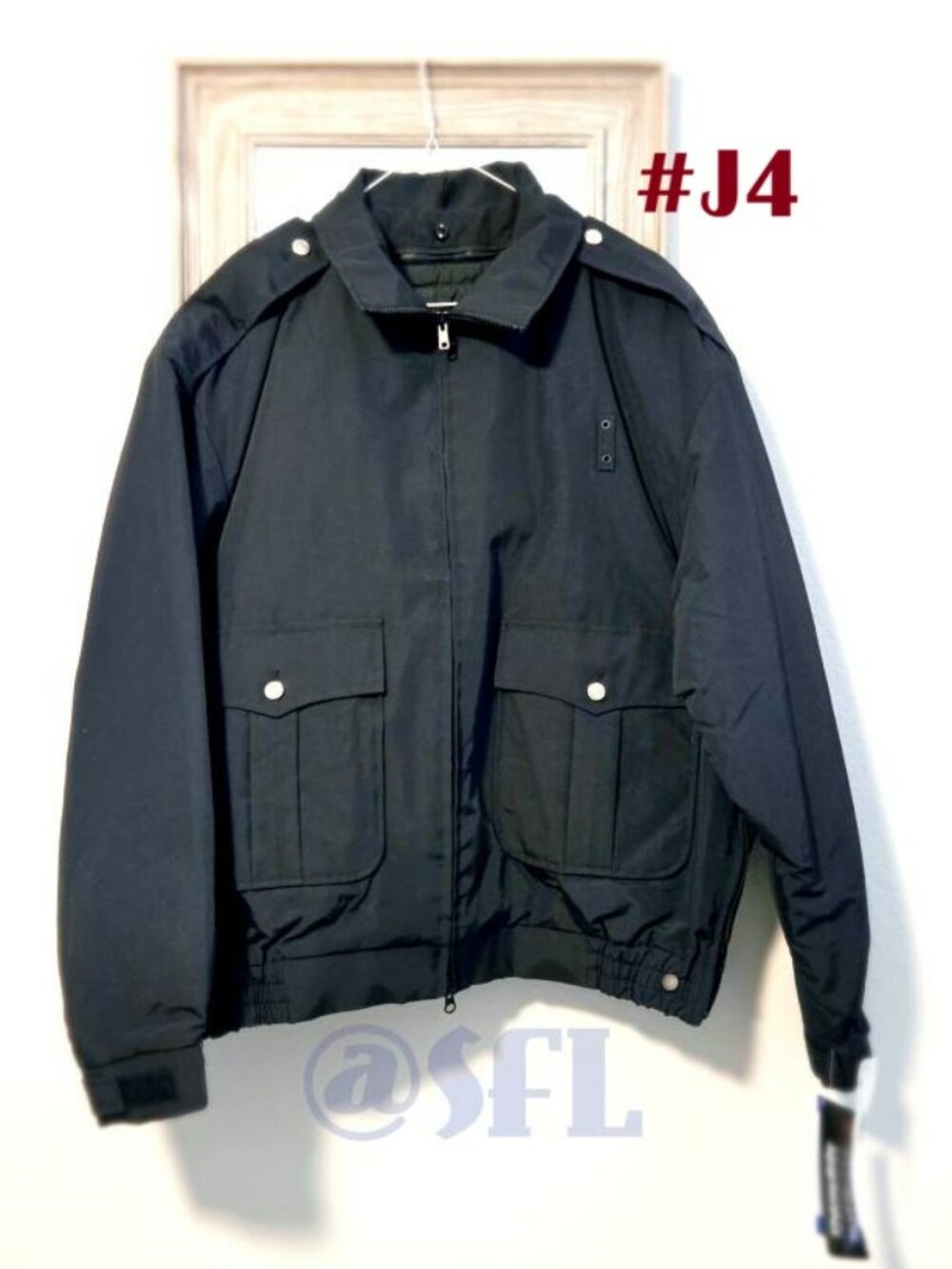 Flying Cross By Fechheimer 59130 Uniform Duty Jacket In Black In Sz L-R